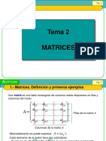Clases de Matrices (2015-II)