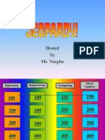 Jeopardy Fractions