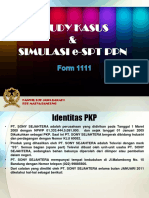 Study Kasus Dan Simulasi E-SPT PPN