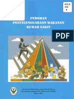 Pedoman Penyelenggaraan Makanan Di Rumah Sakit PDF