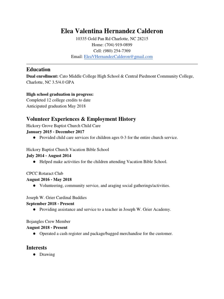 EPortfolio Resume 3 PDF