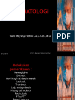 Hematologi III - Kuliah I PDF