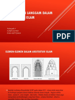 Elemen Dan Langgam Dalam Arsitektur Islam