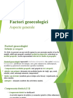 Factorii Geoecologici - 1