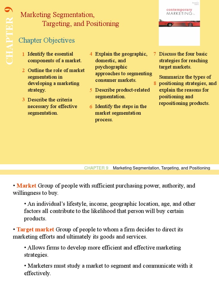 Market Segmentation Strategies Explained | PDF | Market Segmentation ...