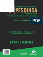 Livro Congresso IESPES 2018