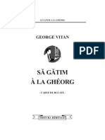 Sa Gatim George Vitan Despre Aliment a Tie