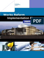 Works Reform Implementation Plan