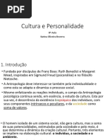 Cultura e Personalidade