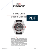 T-Touch Ii User's Manual: Acknowledgements