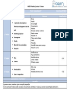 Planificação Anual de Inglês para 5o Ano