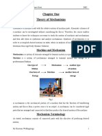 Theory of Mechanism Lecture DEC