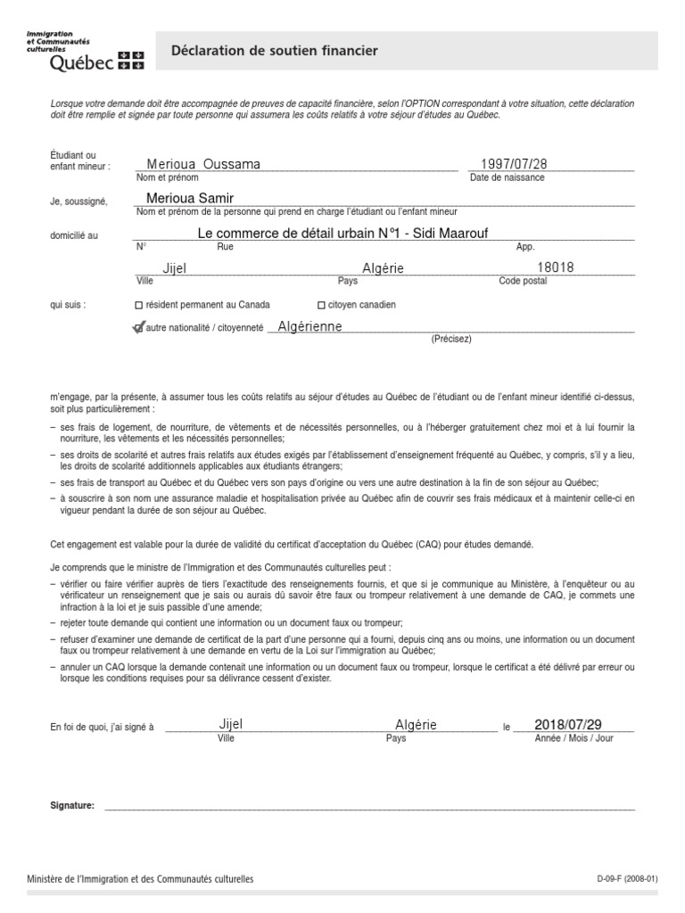 Pdf Telecharger Lettre D Engagement Financier Des Parents Gratuit Pdf Pdfprof Com