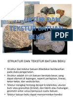 1c. Struktur Dan Tekstur Batuan Beku PDF