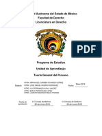 Temario de Teoría General Del Proceso PDF