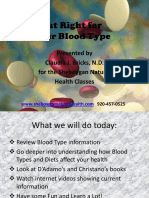 Eat Right For Your Blood Type PDF