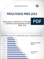 Resultados Paes 2012 Resumido PDF