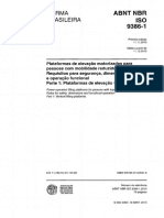 ABNT NBR 16083 - 2012 - Manutenção de Elevadores, Escadas Rolantes e ...