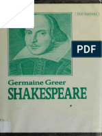 Shakespeare by Germaine Greer