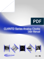 CLKNTD Series User Manual PDF