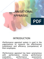 Tech of Organisational Appraisal PDF