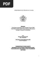 Download Perkembangan Peradilan Agama Islam oleh M Syafii WS al-Lamunjani Makalah 2008 by ria_permata19 SN39013838 doc pdf