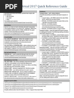 AutoCAD Electrical 2017 Quick Reference Guide