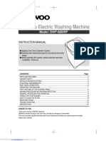 Full-Auto Electric Washing Machine: Model: DWF-800WP
