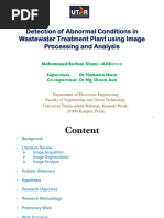 Detection of Abnormal Conditions in Wastewater Treatment Plant Using Image Processing and Analysis