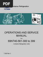 Operations and Service Manual 69NT40-561-300 To 399: Container Refrigeration