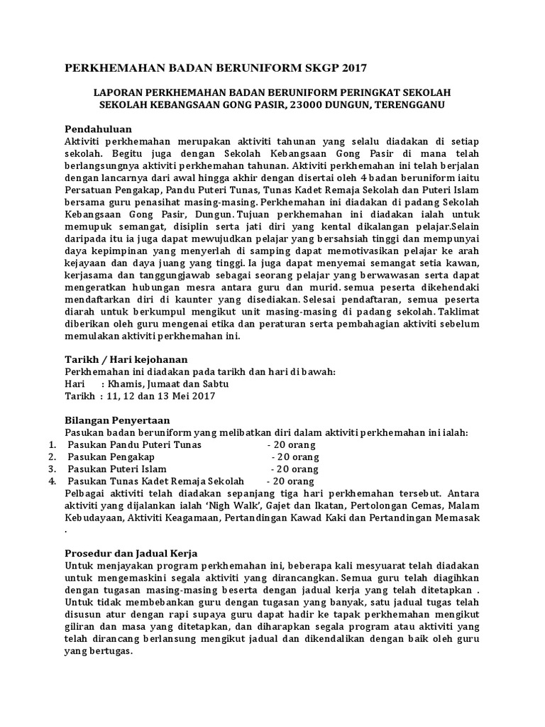 Laporan Aktiviti Pdf