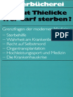 Wer Darf Sterben? Grenzfragen Der Modernen Medizin