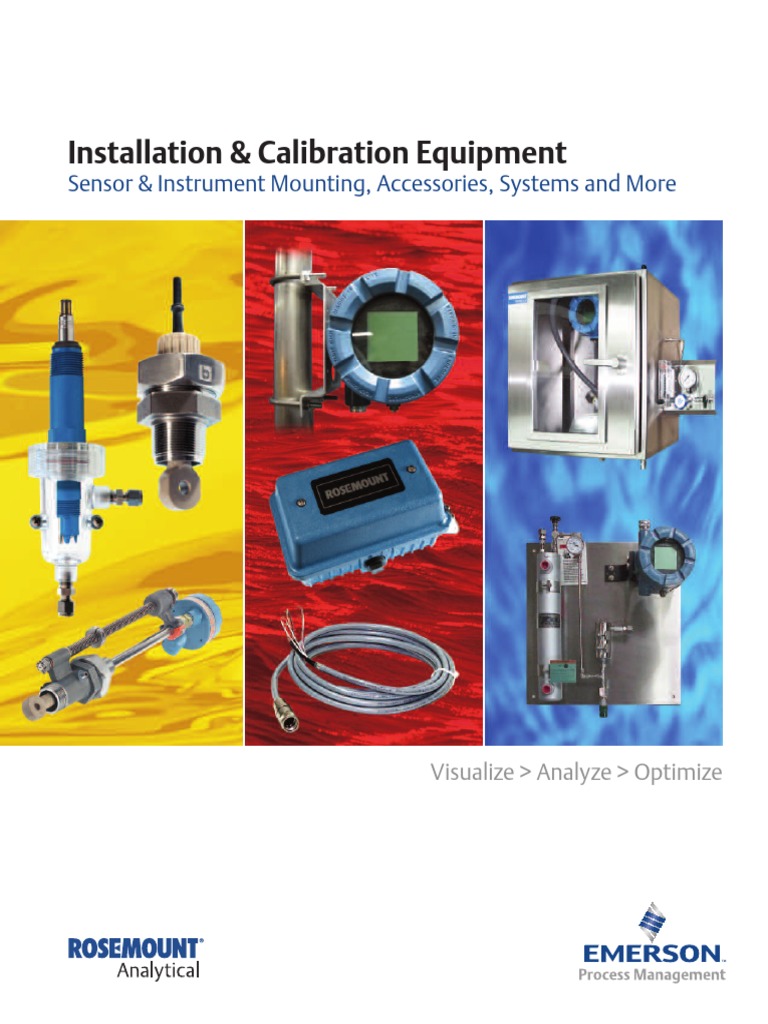 Installation & Calibration Equipment: Sensor & Instrument Mounting ...