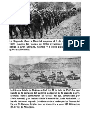Proceso de La Segunda Guerra Mundial | PDF | Segunda Guerra Mundial |  Aliados de la Segunda Guerra Mundial