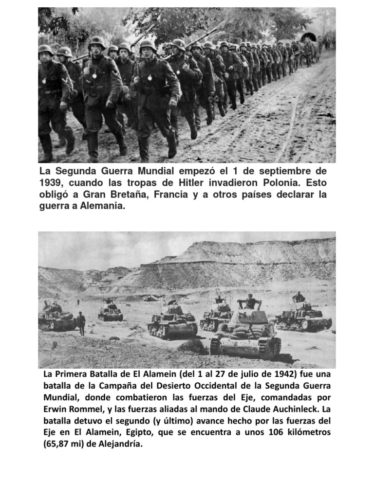 Proceso de La Segunda Guerra Mundial Segunda Guerra