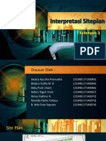Interpretasi Siteplan