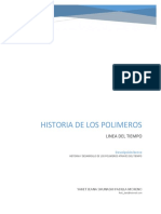 Historia y desarrollo de los polímeros a través del tiempo