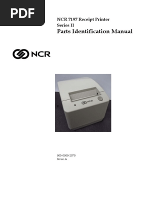 ncr printer 7197