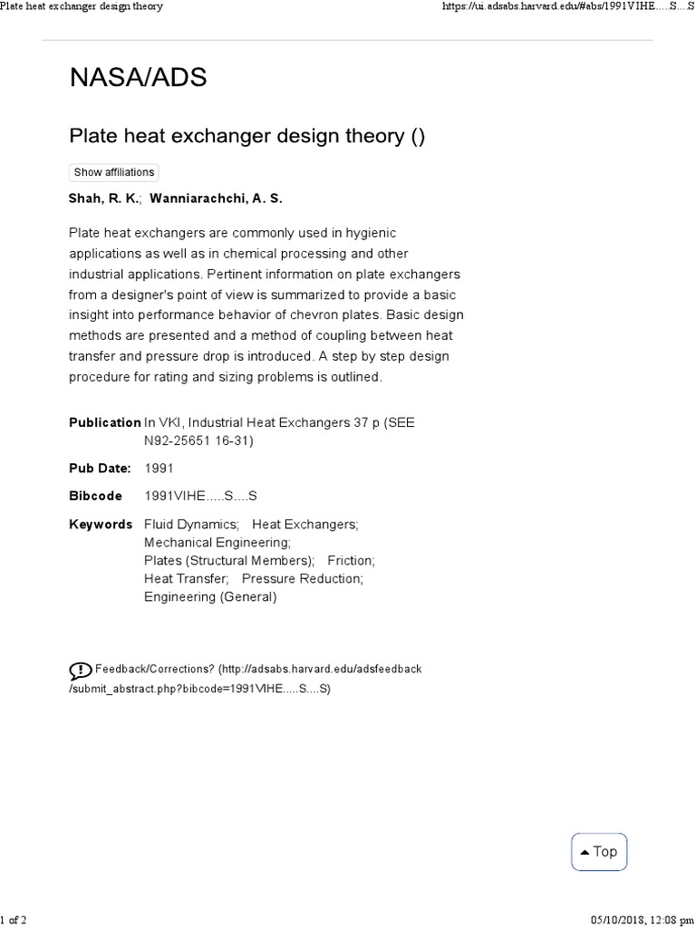 Plate Heat Exchanger Design Insights | PDF | Technology & Engineering