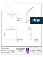 Side body (right) engineering drawing