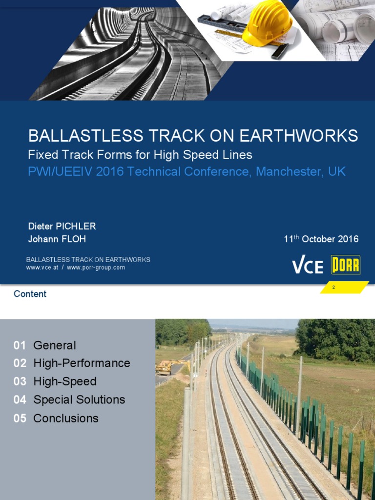 Ballastless Track System Overview | PDF | Track (Rail Transport ...