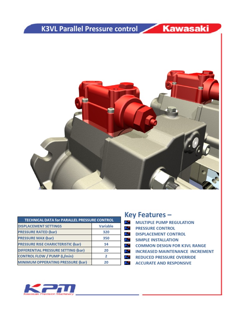Kawasaki Pump - Parallel Pressure Control | PDF | Nature