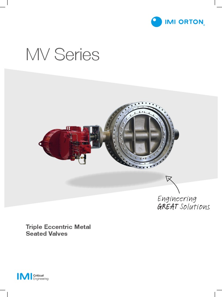 IMI Orton Product MV Series | PDF | Valve | Mechanical Engineering