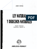 John Finnis Ley Natural y Derechos Naturales 1 PDF