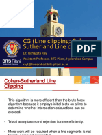 CG (Line Clipping: Cohen Sutherland Line Clipping) : BITS Pilani
