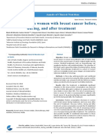 Protein Intake in Women With Breast Cancer Before During and After Treatment