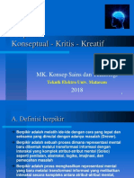 140 - 140 - 02 Berfikir Konseptual - Kritis - Kreatif KST