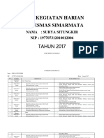 Buku Kegiatan Harian 2017