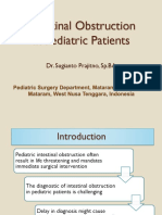 Intestinal Obstruction in Pediatric Patients