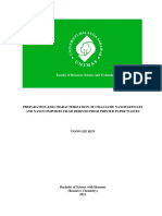Preparation and Characterization of Cellulose Nanoparticles and Nanocomposites Films Derived From Printed Paper Wastes (24pgs) PDF
